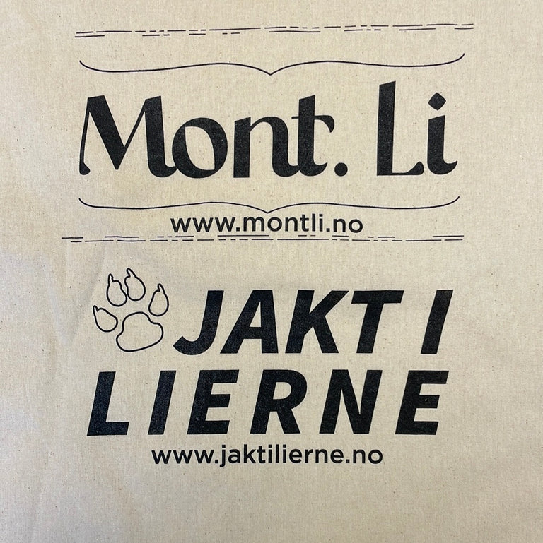 Mont. Li & JaktiLierne Tøypose